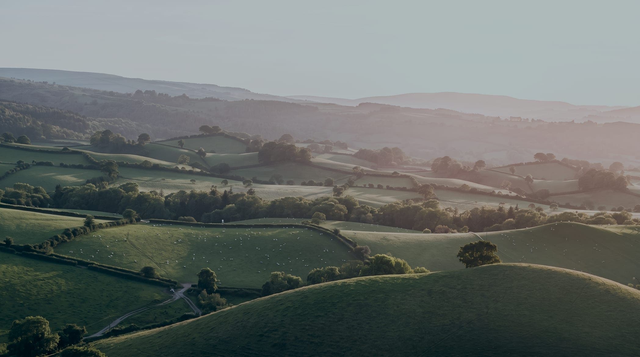 Rolling Cotswold hills